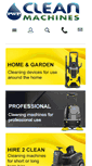 Mobile Screenshot of cleanmachines.ie